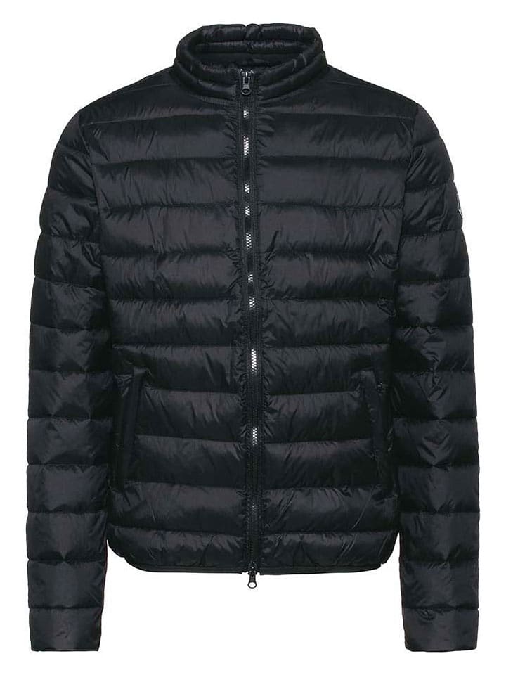Herrlicher Steppjacke in Schwarz - L