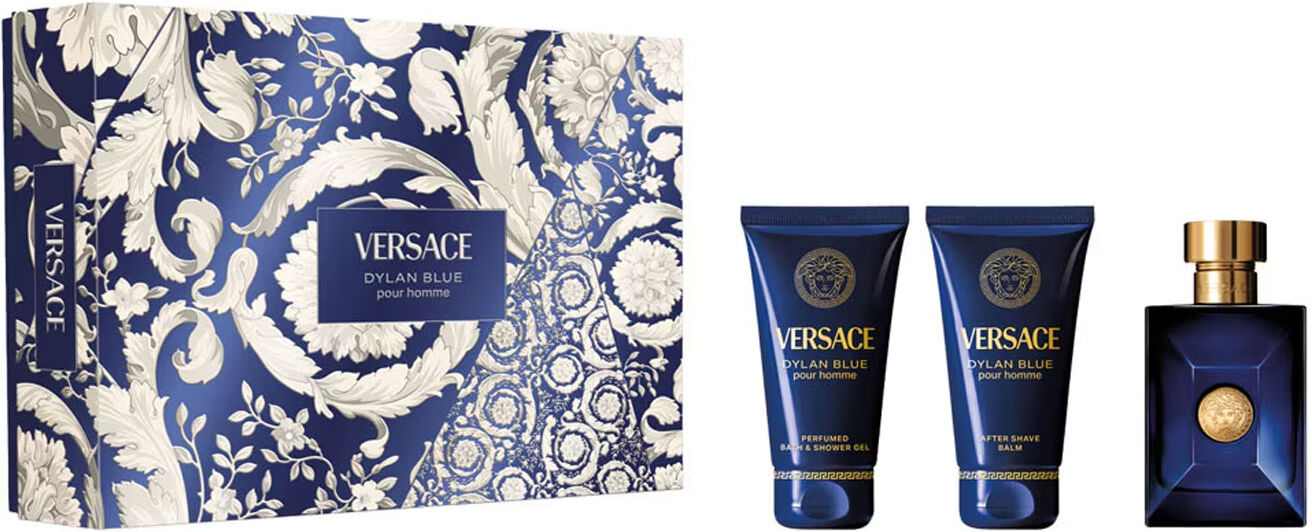 VERSACE Pour Homme Dylan Blue 50ml Eau De Toilette Gift Set