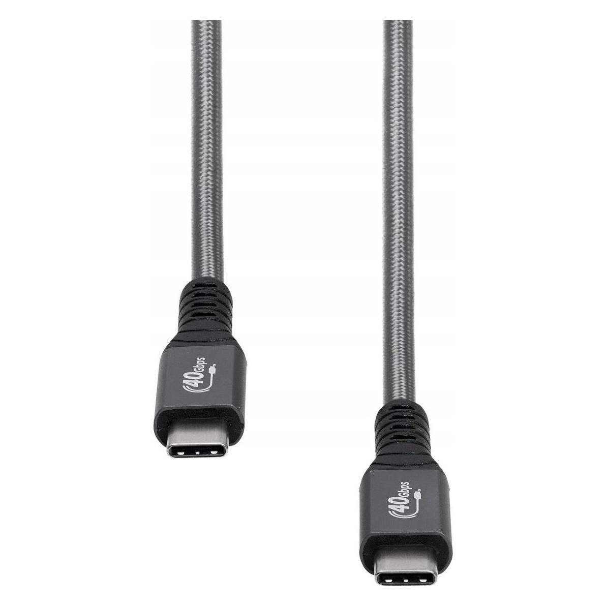 ProXtend USB4 Cable Gen. 3x2 40Gbps 100W 0.5M (0.50 m, USB 4, 100 W) (USB4-40G100W-0005)