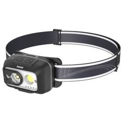 hama 00228609 LED-Stirnlampe HL500-C, mit Akku, Kopflampe zum Joggen, Arbeiten, 4 Modi