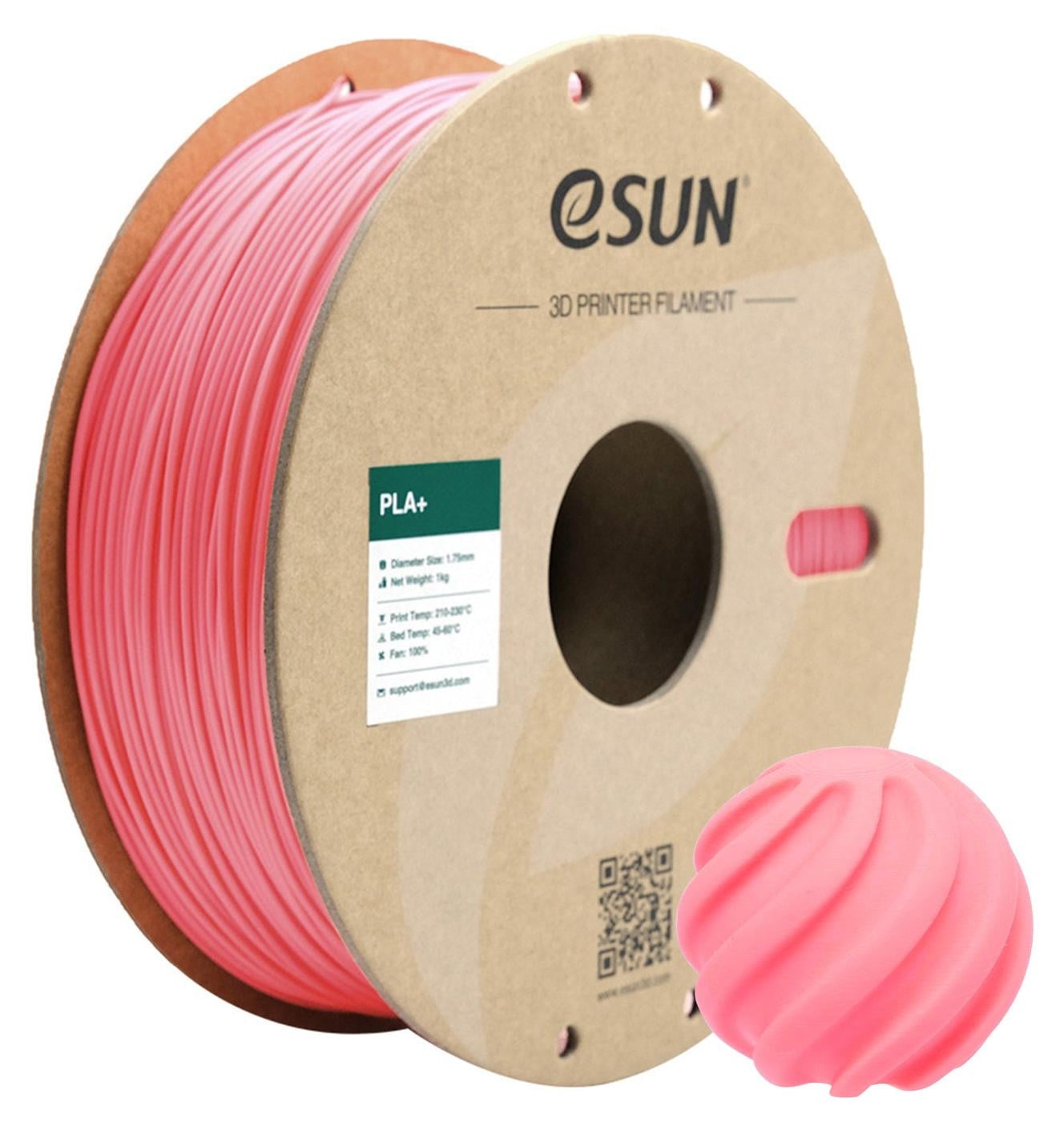 eSUN PLA+ filament Pink 1.75 mm 1KG