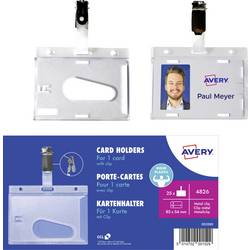 Avery-Zweckform 4826 Ausweistasche (B x H) 85 mm x 54 mm 25 St.