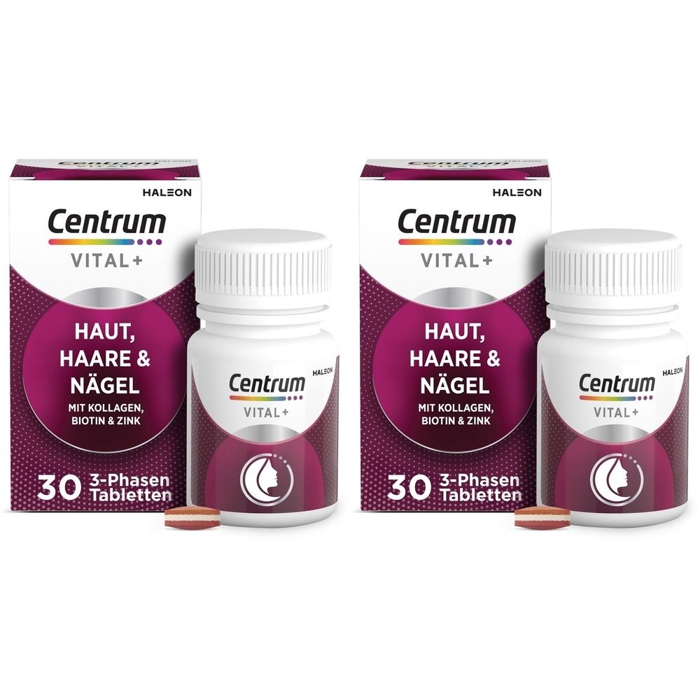 Centrum Vital+ Haut Haare & Nägel Tabletten 2x 2x30 St