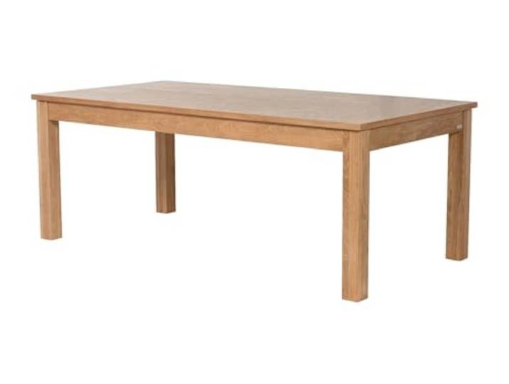 Vente-unique - Esstisch 8 Personen, 10 Personen, 12 Personen Fomirel Holz Eichenholzgestell Natürlicher Holzcharme dank Furnier