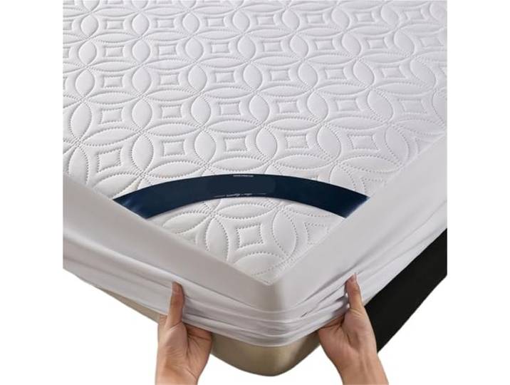 Stoffmatratze zerreißen oder Mehrfarbig, verschiedene Größen, for verschiedene Orte: Schlafzimmer, Gästebetten, Wohnmobil(White,150x200cm (59x79in))