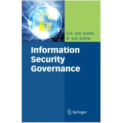 Information Security Governance, Fachbücher von Rossouw Solms, S.H. Solms, S H Solms