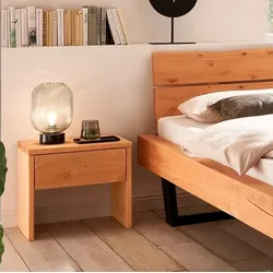 G+K Nachttisch BE-0880 Holz Braun Eiche