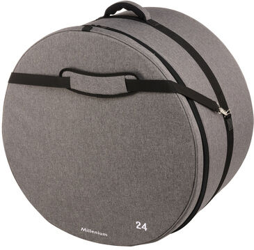 Millenium "24"x14" Elite Bass Drum Bag" Grau