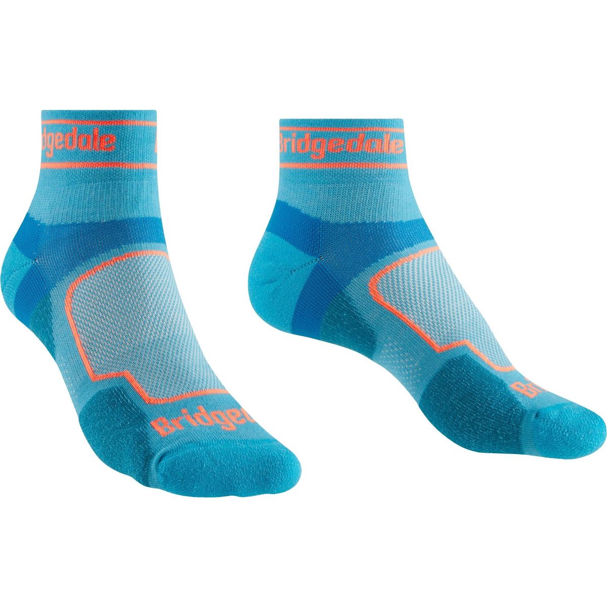 Bridgedale Trail Run Ultralight T2 Coolmax Sport Low blue (436) S 710258-436-S