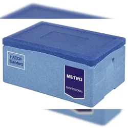 METRO Professional Thermobox GN 1/1, EPP, 40 L, Toplader, blau