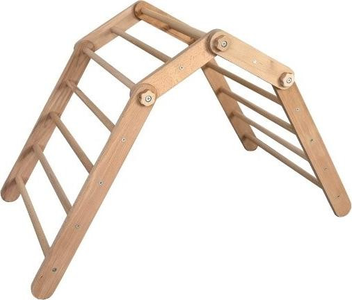 Monkey-Gym Binnenklimraam en klimdriehoek Moon Light set met uitbreiding
