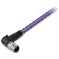 Wago 756-1404/060-200 CANopen-/DeviceNet-Leitung,M12A-Stecker, winklig,5-polig,violett 7561404060200
