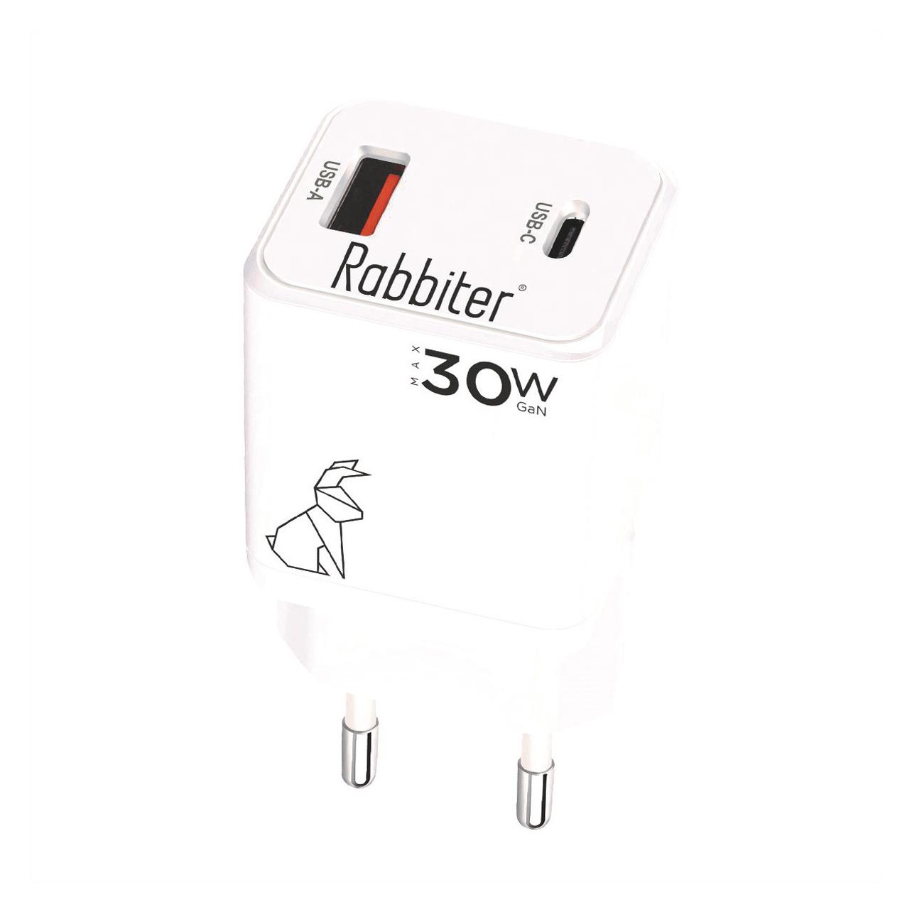 Rabbiter Smartphone Stromversorgung (30 W, 2 Ports) (MP107)