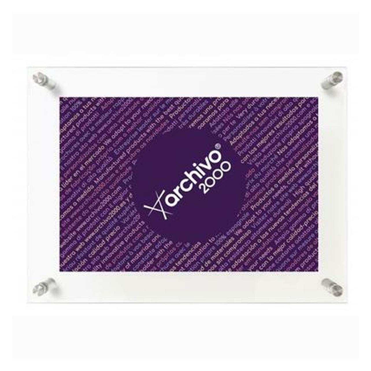Archivo 2000 Wanddisplay 65404 CS TP TT Acryl Transparent (65404 CS TP)