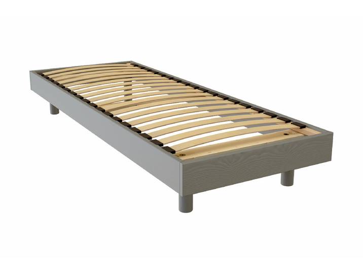 Sommier à lattes 70x190 bois Kit France 70x190 Gris