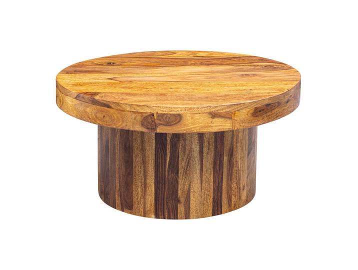 Couchtisch rund Ø 60 cm Sheesham massiv