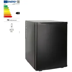 Minibar Simex Black Line schwarz 30 L Minikühlschrank, kaum Geräusche
