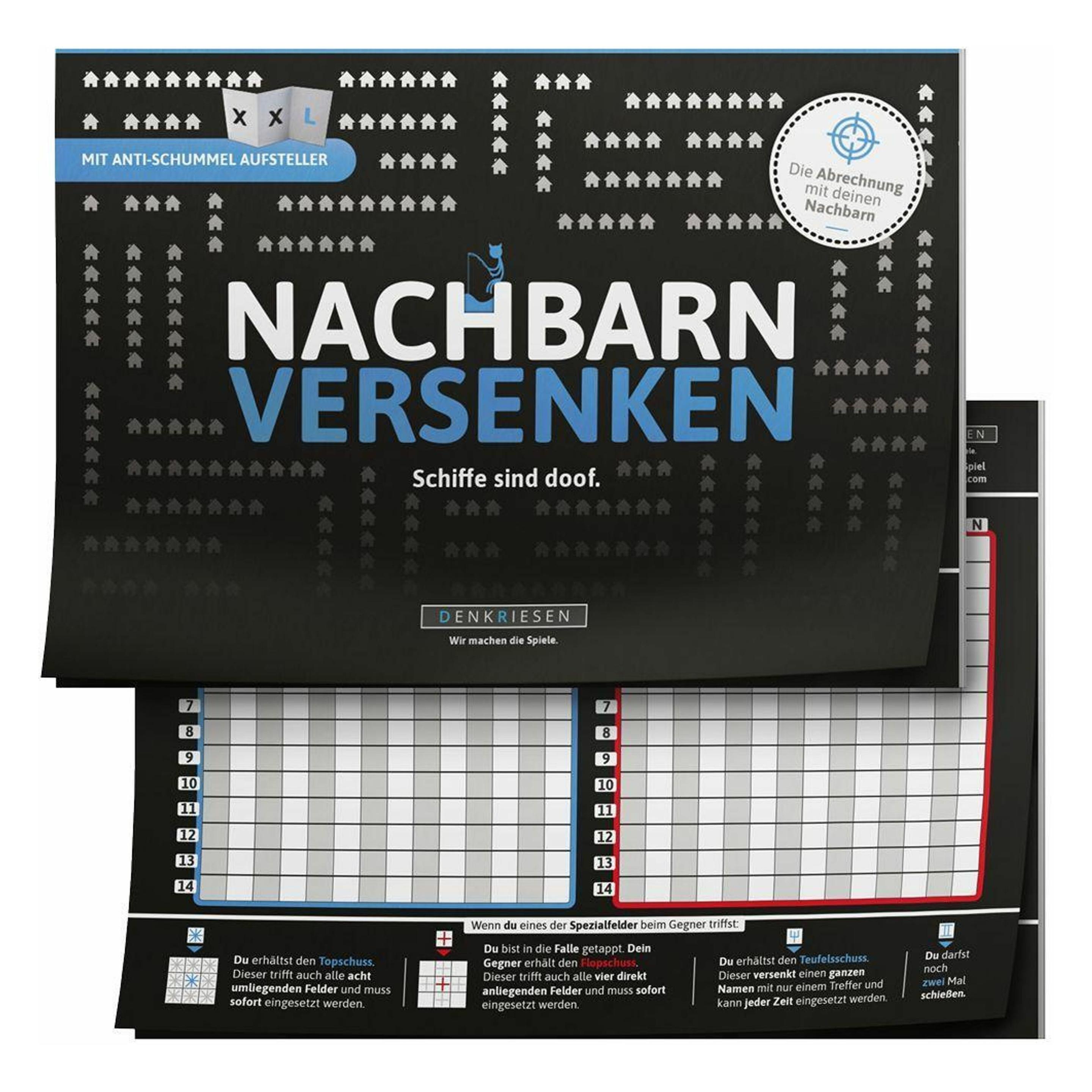 Denkriesen Nachbarn Versenken (d) (Deutsch, 2 - 12 Spieler) (FV3005)