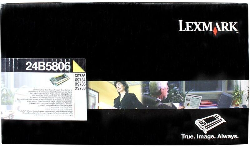 Lexmark 24B5806 - Gelb - Toner