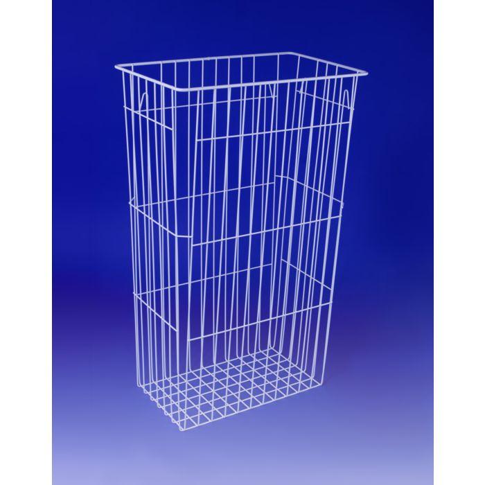 HTS Novoclean Papierkorb 903004200 weiss, Inhalt 60 liter, Modell G401