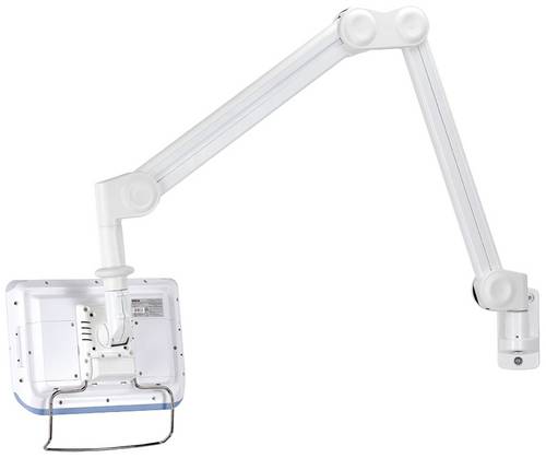 Neomounts FPMA-HAW200 Medical Monitor-Wandhalterung 1 Display(s) 25,4cm (10 ) - 68,6cm (27 ) Weiß Neigbar, Schwenkbar, Ausziehbar