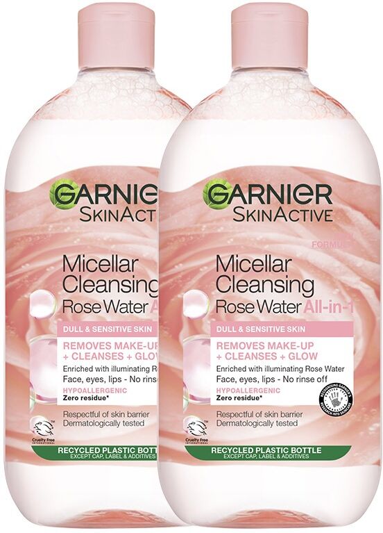 Garnier Micellar Rose Cleansing Water Double