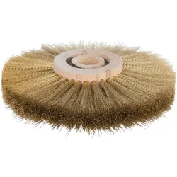 KS Tools BRONZEplus Rundbürste, Zinnbronzedraht, gewellt, Ø 150 mm - 963.9596