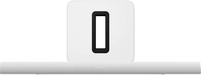 Sonos Arc Ultra en Sonos Sub 4 Soundbar Set Wit