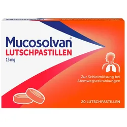 Mucosolvan Lutschpastillen 15 mg 20 St