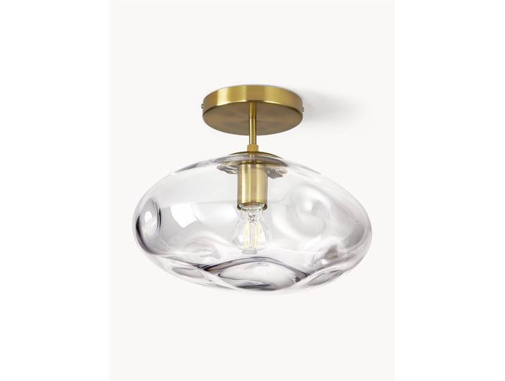 Plafonnier en verre Amora