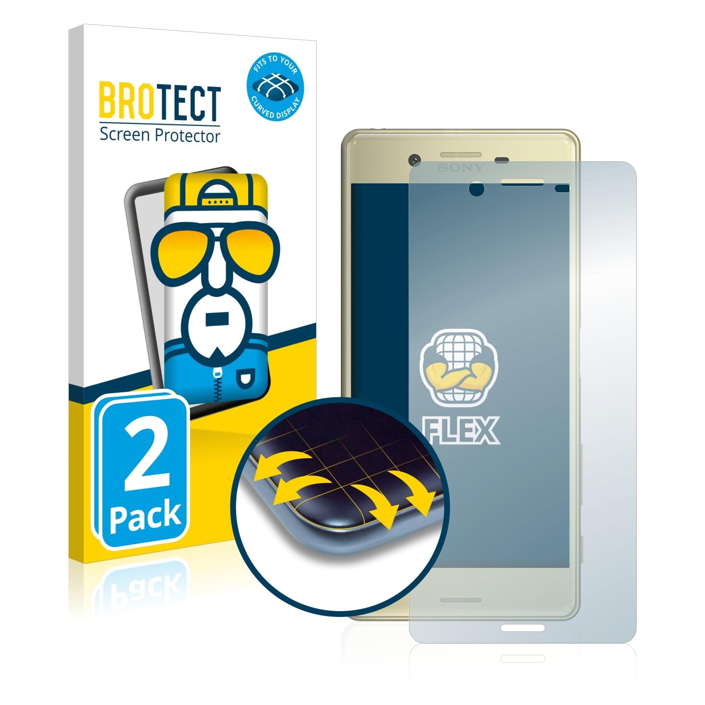 Brotect Full-Cover Displayschutz (Sony Xperia X) (5129529)
