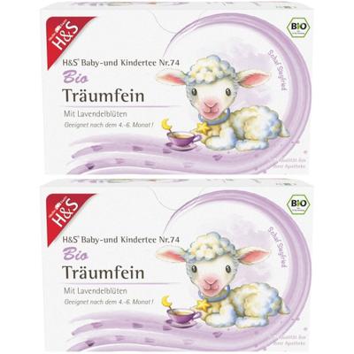 H&S Bio Baby- u.Kindertee Träumfein Filterbeutel 2x 2x20x1,2 g
