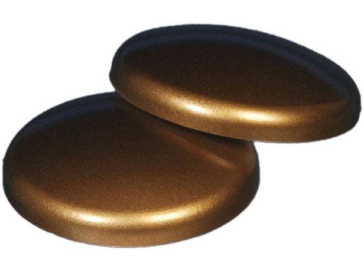 Dekomagnet LIEDECO, braun (bronzefarben), Ø:3cm, Materialmix, Gardinenbefestigungen, Dekomagnet, für metallische Flächen