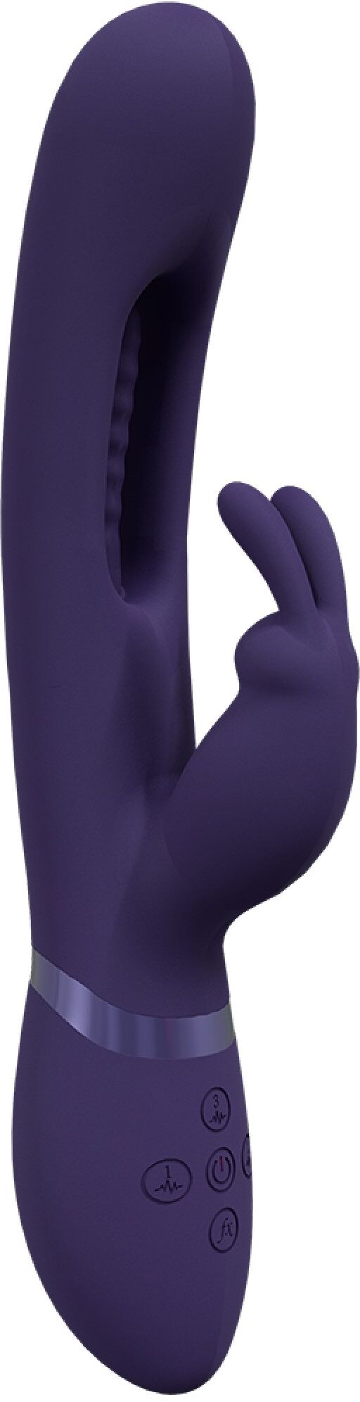VIVE Triple Rabbit avec Stimulation Point G - Mika - Pourpre
