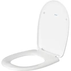 Duravit WC-Sitz Duraplus Scharniere Kunststoff, weiß, 0066300000