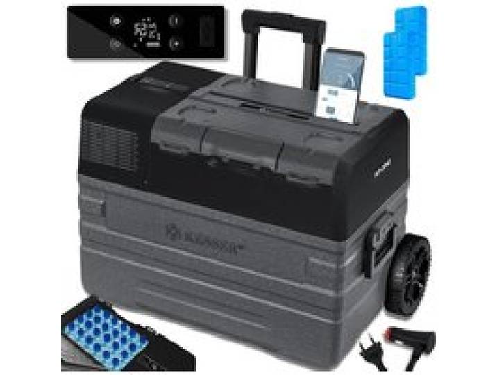 Glacière à compresseur électrique noire - KESSER - 42 L - Commande via application - Écran tactile LCD