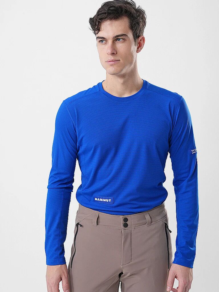 MAMMUT Herren Tourenshirt Eiger Nordwand FL blau   XL M
