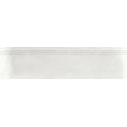 Rako Rebel Treppenfliese weißgrau 30x120 cm matt DCPVF740.1