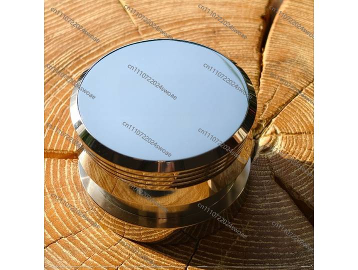 Accessoires pour machine à café : Moulin à café à suspension magnétique en acier inoxydable poli miroir