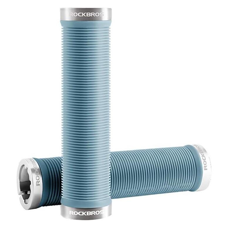 Rockbros Bike Grips Anti-Slip Twist Grips - Blue (8386824307733)