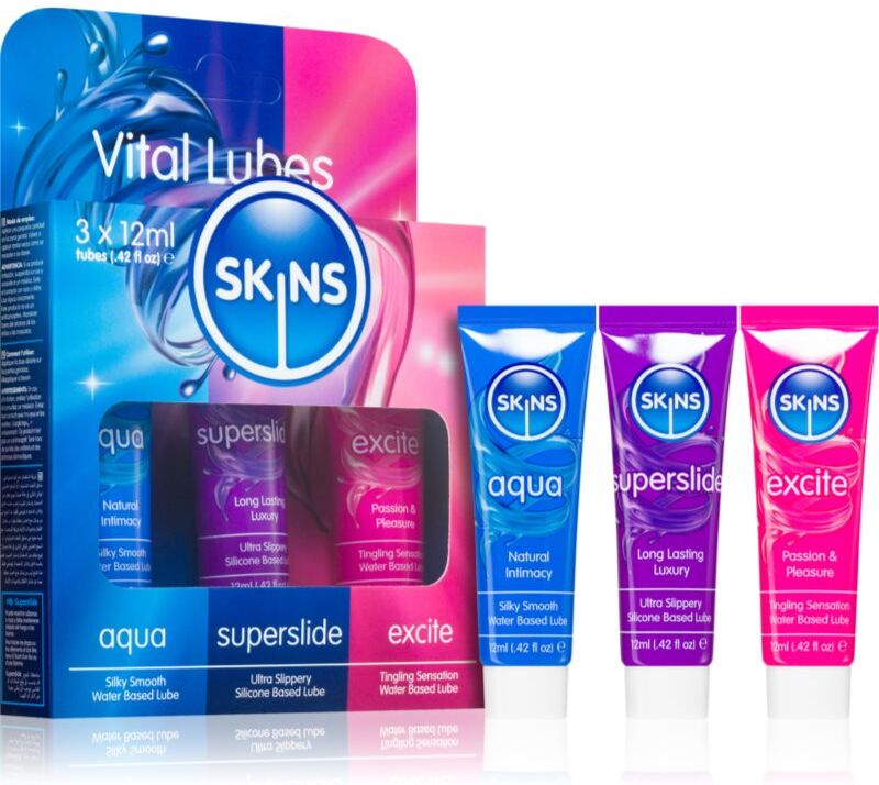 Skins Vital Lube kit de gels lubrifiants