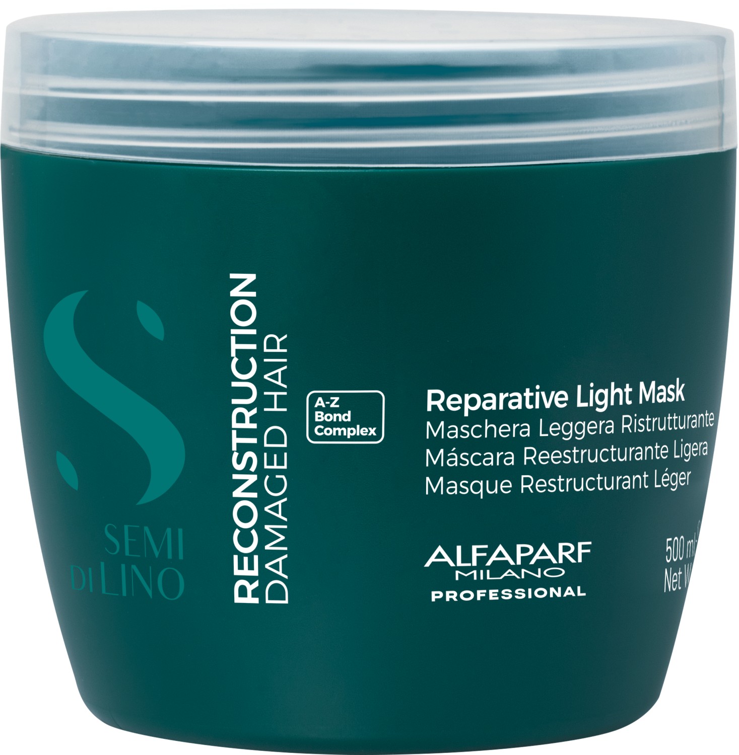 Alfaparf Milano Semi di Lino Reconstruction Reparative Light Mask 500 ml PF027569