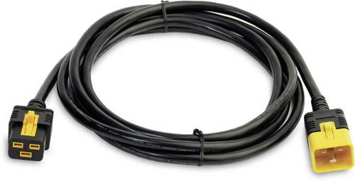 APC Strom Anschlusskabel [1x Kaltgeräte-Buchse C19 - 1x Kaltgeräte-Stecker C20] 3.10 m Schwarz