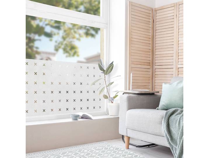 Fensterfolie Gosau Polyethylen Weiß 120 x 60cm