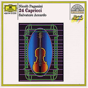 Salvatore Accardo - 24 Capricci für Violine Op. 1 - Preis vom 09.10.2026 07:28:09 h
