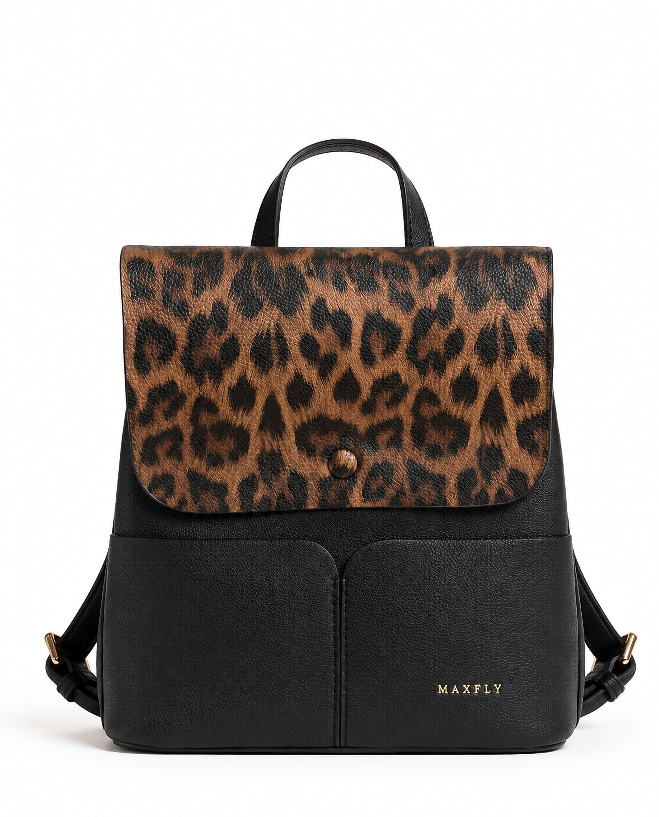 Rucksack "Leo", Damen, Gr. B/H/T: 28cm x 30cm x 11cm, schwarz, 100% Polyurethan, COLLEZIONE ALESSANDRO, Rucksäcke Rucksack, mit vielen praktischen Fächern