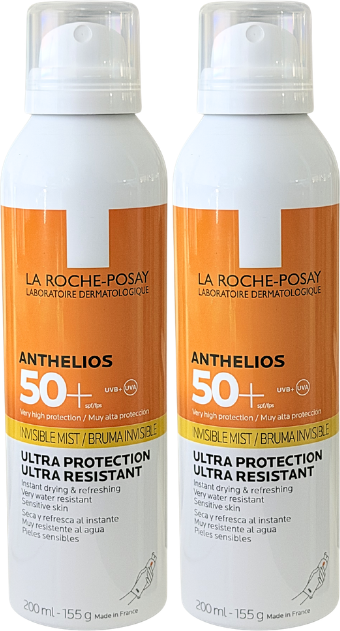 La Roche Posay Anthelios Bruma Invisível Ultraleve FPS50+ 2x200ml