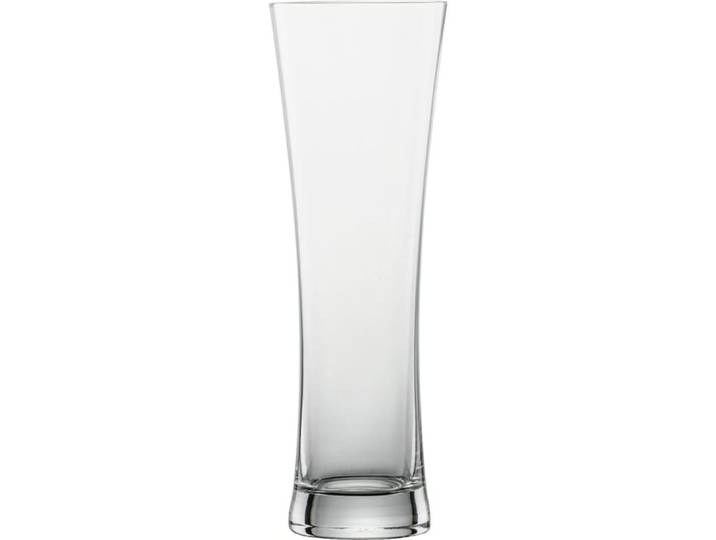 Lot de 4 verres à bière blanche cristallin transparent - 70,3 cl