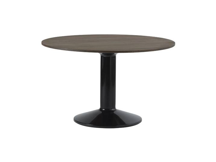 Muuto Midst Säulentisch Dark oiled oak-black, Ø120 cm