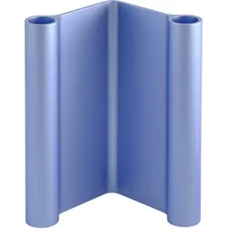 Pair Kerzenhalter 18 cm, blau